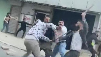 Suriyeliler İstanbul'da ortalığı savaş alanına çevirdi