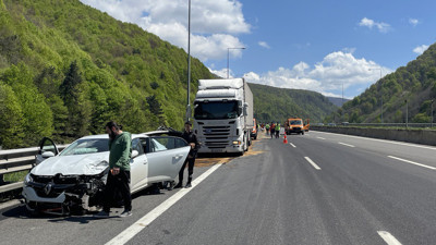 Sürücüler dikkat! Bolu Dağı Tüneli İstanbul istikameti ulaşıma kapatıldı