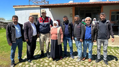 Jandarmadan şehit annesine ziyaret