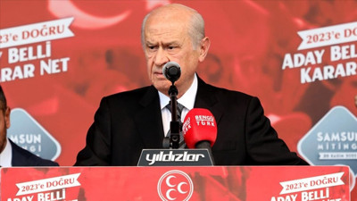 Bahçeli'nin mitingine belediye bütçesinden destek
