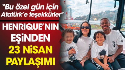 Lincoln Henrique'nin eşinden 23 Nisan paylaşımı