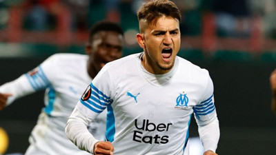 Cengiz Ünder attı Marsilya Lyon'u yıktı