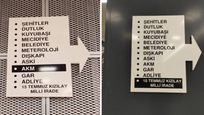 Atatürk'ü yazmadılar. Açılışını Erdoğan yapmıştı