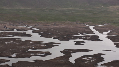 Van’daki krater gölünün büyük kısmı kurudu