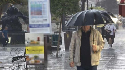 Trakya için 'kuvvetli yağış' uyarısı