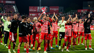 Real Madrid'e Girona hezimeti tattırdı. Castellanos tarihe geçti