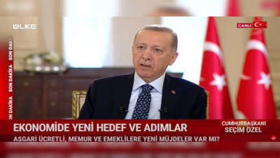 Erdoğan canlı yayında rahatsızlandı. Katıldığı program bir anda kesildi