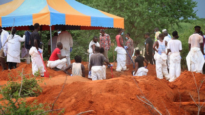 Kenya'daki tarikat faciasında ölü sayısı 90'a ulaştı