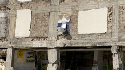 Altı katlı binadan geriye klozet kaldı