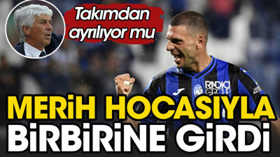 Merih Demiral hocasıyla birbirine girdi
