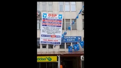 Cumhur İttifakı’nda büyük kriz. Pankart açarak Millet İttifakı’na desteklerini açıkladılar!