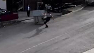 Faciayı tekme darbesi önledi