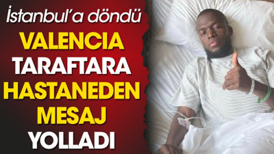 Valencia hastaneden taraftara seslendi