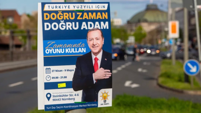 Erdoğan afişleri Almanya’yı karıştırdı