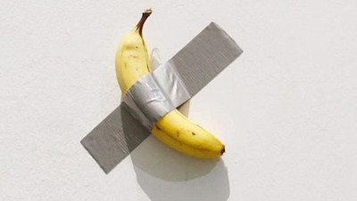 Müzede sergilenen muzu yiyen sanat öğrencisi: Acıkmıştım