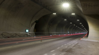 Eğribel Tüneli'nin inşası tamamlandı