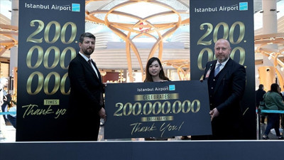 İstanbul Havalimanı 200 milyonuncu yolcusu ağırladı