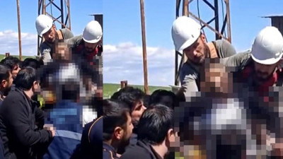 Sayaç okumak için çıktığı direkte akıma kapıldı