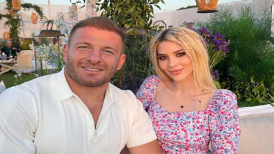 İlayda Şeker'den pehlivan kocasına tam destek