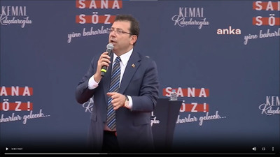 Ekrem İmamoğlu: Yolun sonu gözüküyor ampul ışık vermiyor