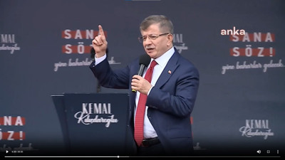 Ahmet Davutoğlu: Teröristlerle iş birliği yapanlar, Osman Öcalan’ı ekrana çıkaranlardır, biz değil