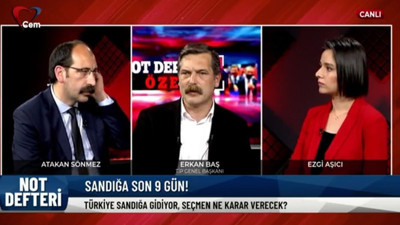 Muharrem İnce “Adaylığından çekilsin bizim adayımızı desteklesin” demişti. Erkan Baş’tan İnce’nin çağrısına yanıt