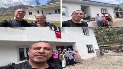 Haluk Levent'ten tapu teslimi. Marmaris'i unutmadı