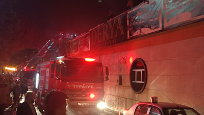 Düğün sırasında çıkan yangın panik yarattı