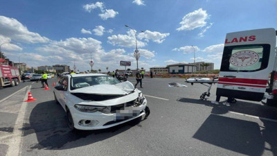 Anne ile oğlunu ayıran feci kaza