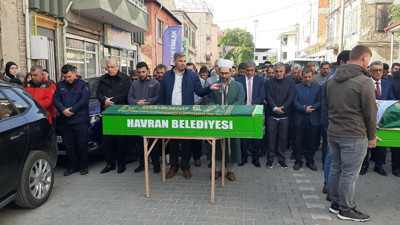 Yangında hayatını kaybeden baba ile kızı son yolculuklarına uğurlandı