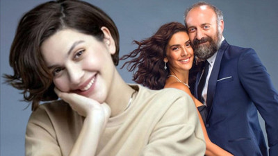 Bergüzar Korel eşi Halit Ergenç'i tiye aldı