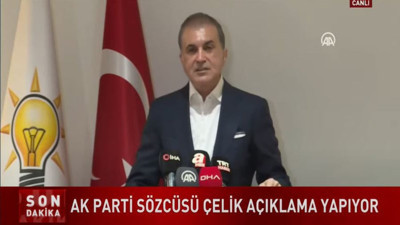 Ömer Çelik Anadolu Ajansını savundu