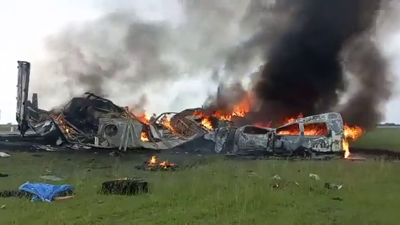 Meksika’da katliam gibi trafik kazası: 13 ölü