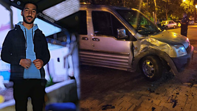 Hafif ticari araç ile motosiklet çarpıştı: 1 ölü, 1 yaralı