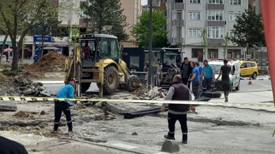 Çerkezköy'de doğalgaz paniği