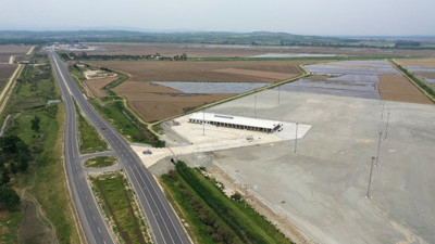 İpsala Sınır Kapısı yakınındaki tır parkında sona doğru