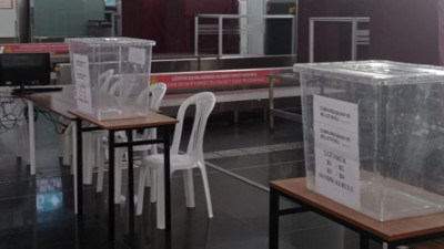 İstanbul Havalimanı'nda seçim sandıkları yeniden kuruldu