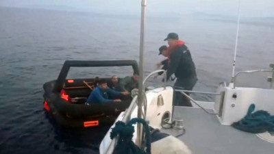 Datça’da 5 göçmen kurtarıldı