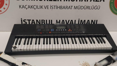 İstanbul Havalimanı'nda operasyon: Uyuşturucuyu 'ORG'a zulalamışlar