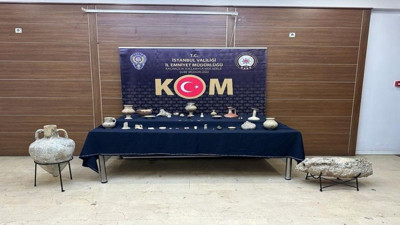 İstanbul'un iki ilçesinde tarihi eser kaçakçılarına operasyon