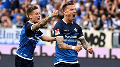Darmstadt 98 Bundesliga'ya çıktı