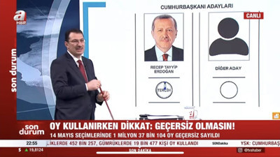 A Haber sansürde boyut atladı: Kılıçdaroğlu'nun fotoğrafı kaldırıldı altına 'Diğer Aday' yazıldı