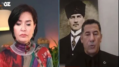 Sinan Oğan soyadının yanlış yazıldığını görünce programda tansiyon yükseldi