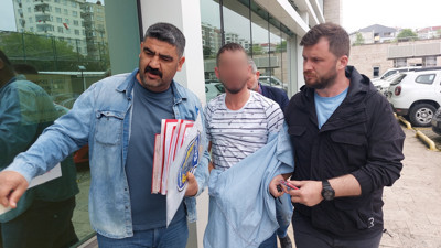 Satırla bir kişiyi yaralamıştı. Gözaltına alındı