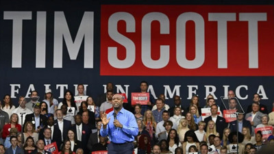 ABD'de tek siyahi Cumhuriyetçi Senatör başkanlık seçimlerine aday