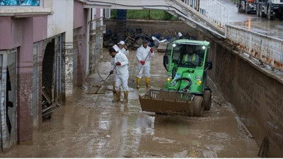 Sağanak’ın vurduğu Elmadağ'da çalışmalar sürüyor