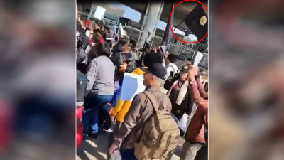 Pakistanlı tarikatın mensupları Kapıkule Sınır Kapısı'nda isyan çıkardı. Türkiye'de bunlar da varmış kim aldı bunları