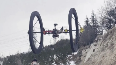 Havada, karada ve suda gidebiliyor. Üniversite öğrencileri icat etti