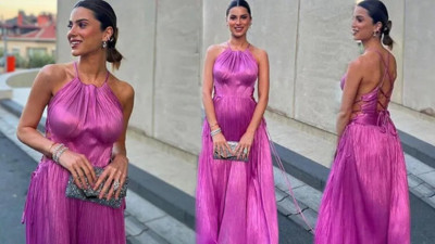 Doğum için gün sayıyor. Nazlı Sabancı'nın hamilelik şıklığı