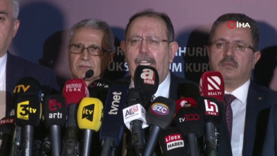 Oylar sayılırken YSK'dan ilk açıklama